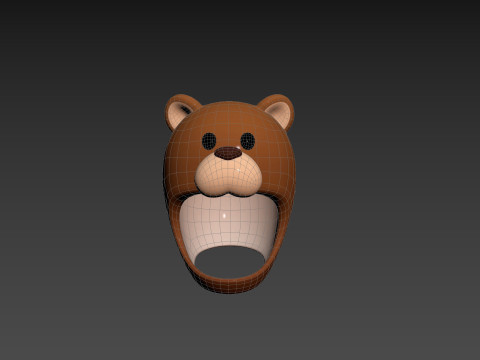 Prop070 Bear Hat 3D मॉडल