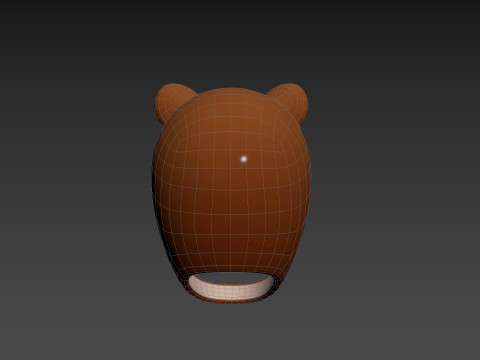 Prop070 Bear Hat 3D मॉडल