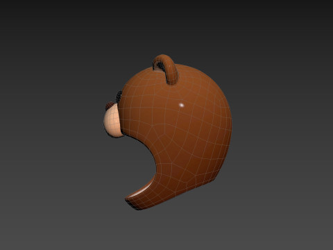 Prop070 Bear Hat 3D मॉडल