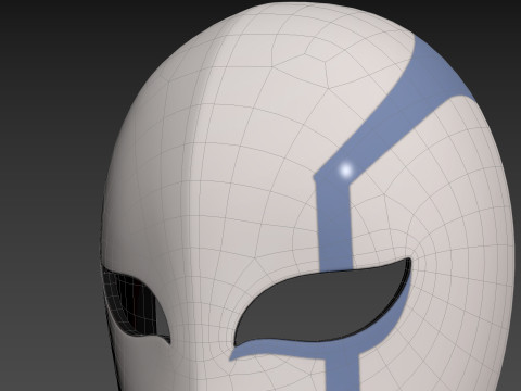 Prop071 Arthur Leywin Mask Modelo 3D