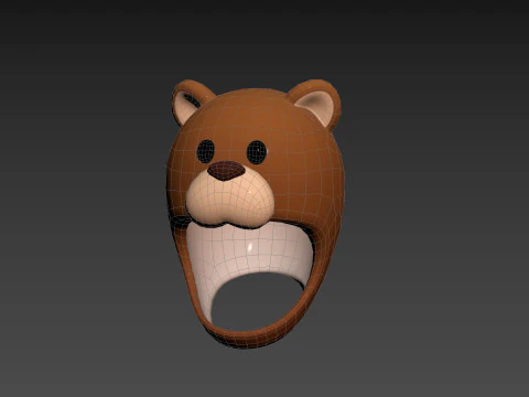 Prop070 Bear Hat 3D Model