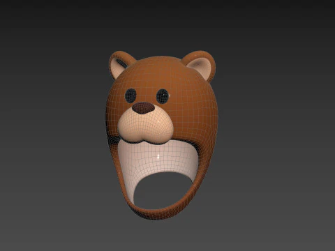 Prop070 Bear Hat 3D Model