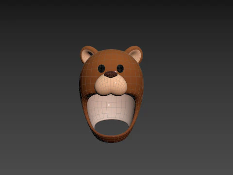 Prop070 Bear Hat 3D Model