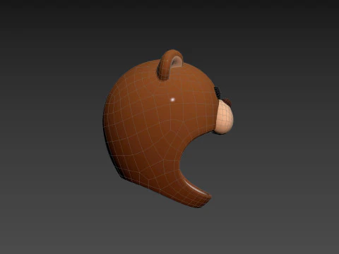Prop070 Bear Hat 3D Model