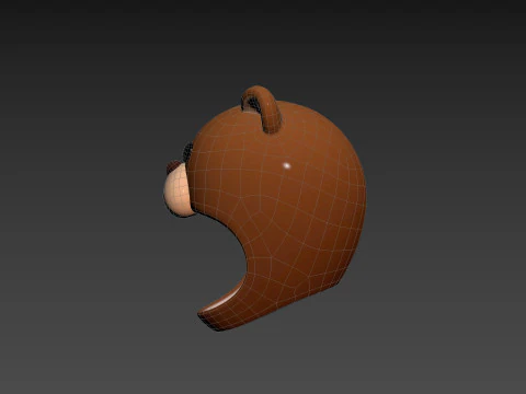 Prop070 Bear Hat 3D Model