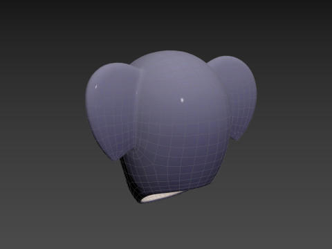 Prop072 Elephant Hat 3D Model