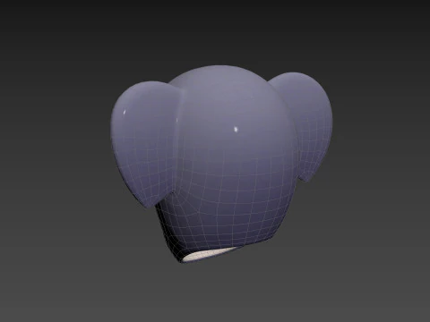 Prop072 Elephant Hat 3D Model