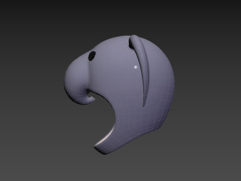 Prop072 Elephant Hat 3D Model