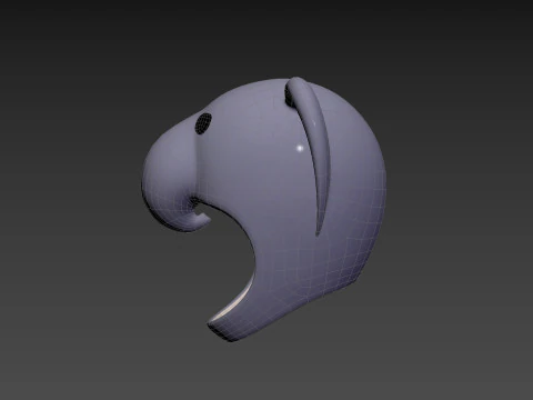 Prop072 Elephant Hat 3D Model