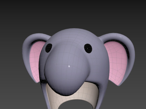Prop072 Elephant Hat 3D Model