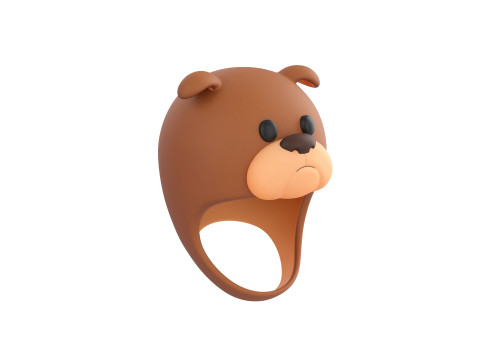 Prop074 Bulldog Hat 3D Модель