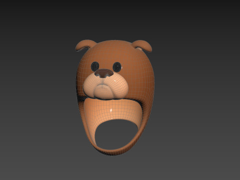 Prop074 Bulldog Hat 3D Модель
