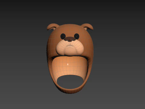 Prop074 Bulldog Hat 3D Model