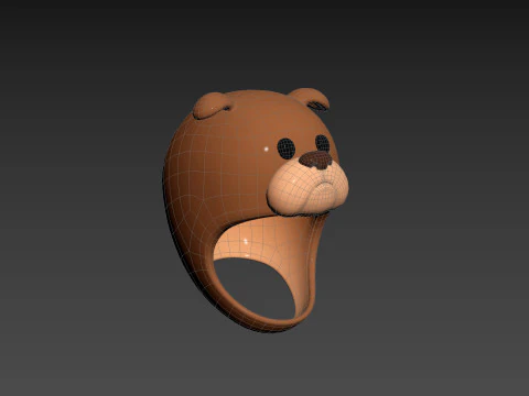 Prop074 Bulldog Hat 3D Model