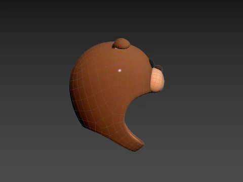 Prop074 Bulldog Hat 3D Model