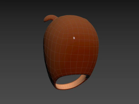 Prop074 Bulldog Hat 3D Model