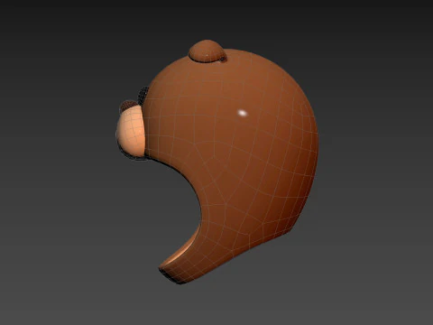 Prop074 Bulldog Hat 3D Model