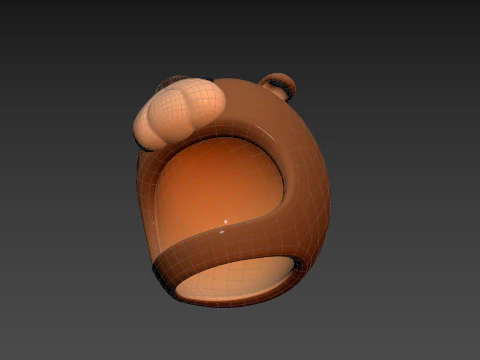 Prop074 Bulldog Hat 3D Model