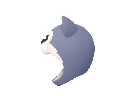 Prop075 Wolf Hat 3D Model