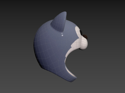 Prop075 Wolf Hat 3D Model