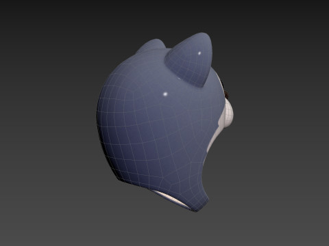 Prop075 Wolf Hat 3D Model