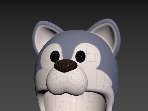 Prop075 Wolf Hat 3D Model