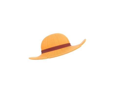 Prop076 Straw Hat 3D Model