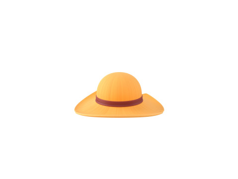 Prop076 Straw Hat 3D Model