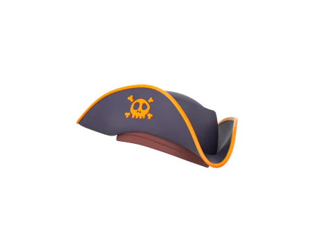 Prop077 Pirate Hat 3D Model