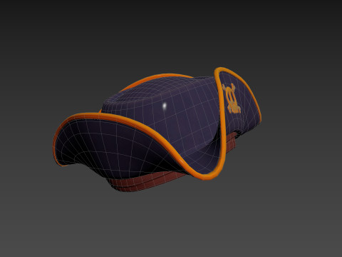 Prop077 Pirate Hat 3D Model