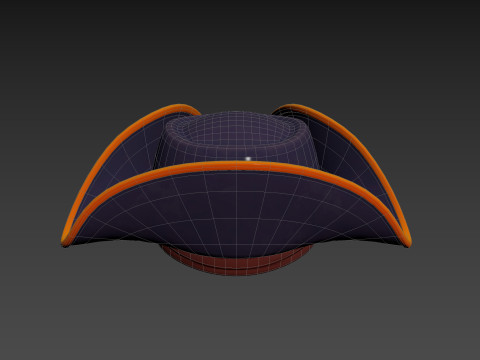 Prop077 Pirate Hat 3D Model