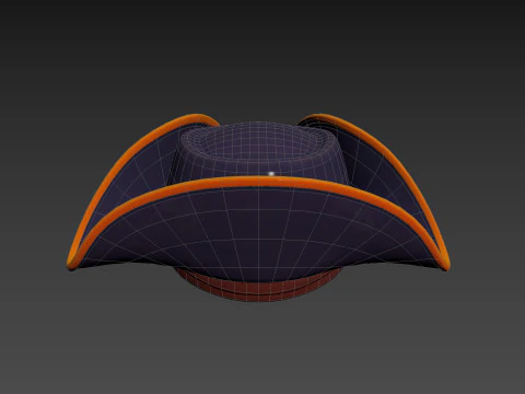 Prop077 Pirate Hat 3D Model