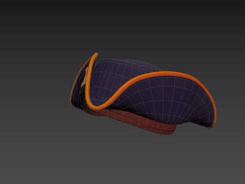 Prop077 Pirate Hat 3D Model