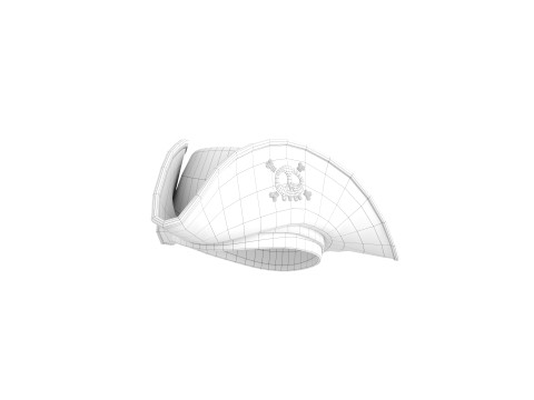 Prop077 Pirate Hat 3D Model