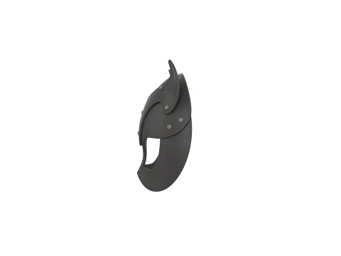 Prop078 Leather Cat Mask 3D Model