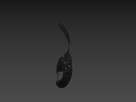 Prop079 Leather Bunny Mask Modelo 3D