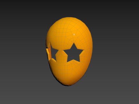 Prop080 Star Mask 3D Model