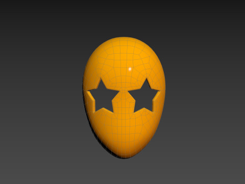 Prop080 Star Mask 3D Model