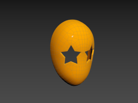 Prop080 Star Mask 3D Model