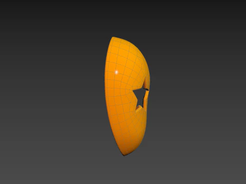Prop080 Star Mask 3D Model