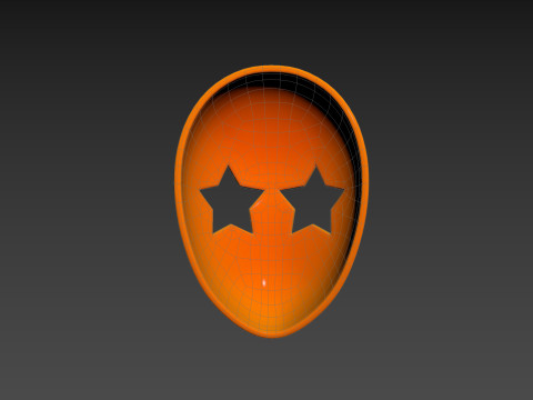 Prop080 Star Mask 3D Model