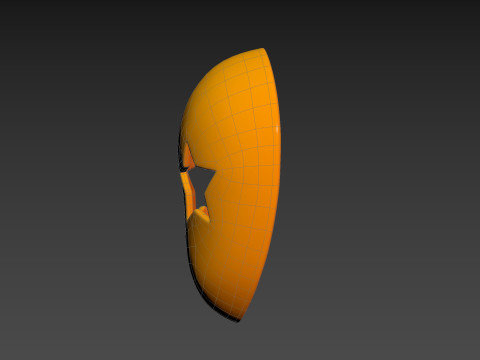 Prop080 Star Mask 3D Model