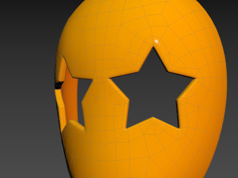 Prop080 Star Mask 3D Model