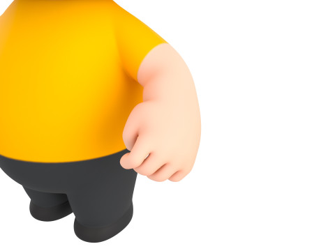 Character170 Rigged Little Man Modelo 3D