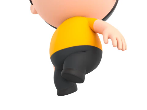 Character170 Rigged Little Man 3D Model