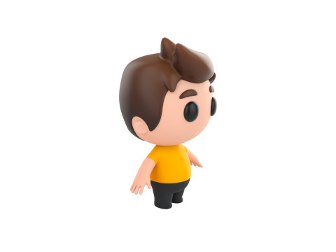 Character170 Rigged Little Man Modelo 3D