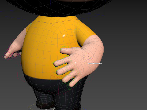 Character170 Rigged Little Man Modelo 3D