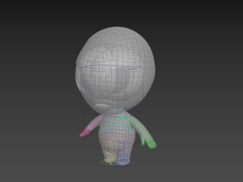 Character171 Rigged Alien 3D Model