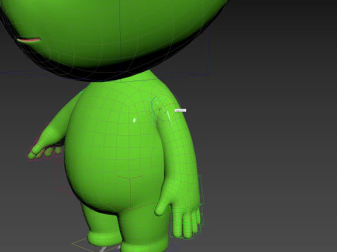 Character171 Rigged Alien 3D Model
