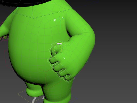 Character171 Rigged Alien 3D Model